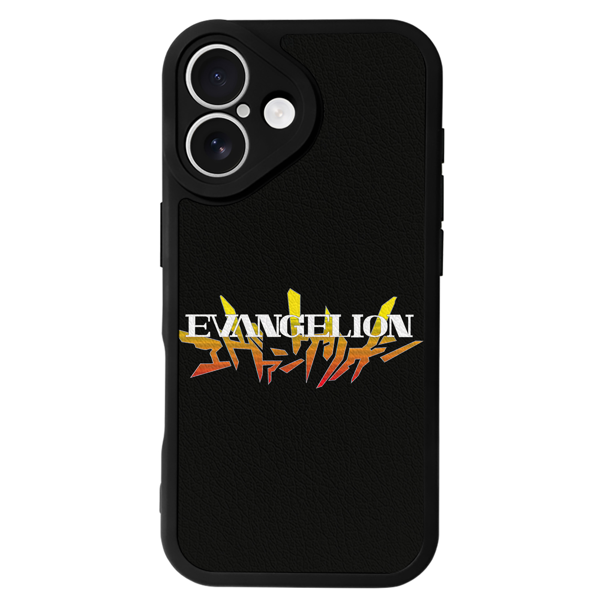 （画像用） EVA 新世紀エヴァンゲリオン 【iPhone 16シリーズ対応】シリコンスマホケース（レザー調） 材質：シリコン